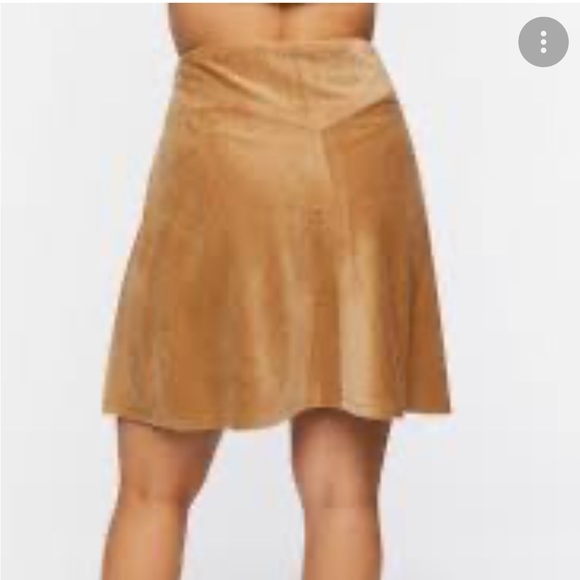 Altar'd State Dresses & Skirts - Altar’d State Tan Brown Corduroy Fall Skirt Size Medium